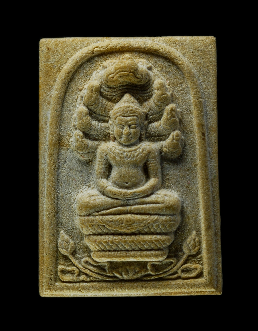 20Jan25 (64)p.jpg - พระสมเด็จนาคปรก หลวงพ่อทองกลึง สุนทโร ปี2537 เนื้อผงพุทธคุณ วัดเจดีย์หอย จ.ปทุมธานี รุ่นสร้างโบสถ์ พระเก่าสวยน่าเก็บสะสมบูชา ท่านเป็นศิษย์ของหลวงพ่อสล [..] | https://kamulet.in.th